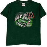 Age 10-12 Chase Authentics Nascar T-Shirt - Medium Green Cotton