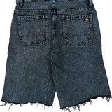 Dickies Denim Shorts - 30W 11L Dark Wash Denim