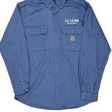 Cams Renewables Carhartt Shirt - Large Blue Cotton