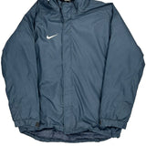 Nike Jacket - Large Blue Polyester