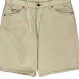 Levis Denim Shorts - 35W 8L Beige Denim