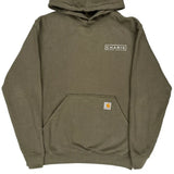 Vintage Carhartt Hoodie - Small Khaki Cotton