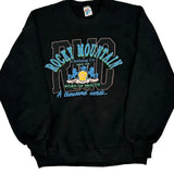 Vintage Made In USA Jerzees Sweatshirt - Large Black Cotton Blend
