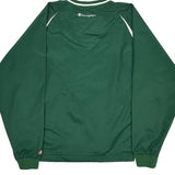Champion Windbreaker - Large Green Nylon