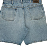 Wrangler Denim Shorts - 34W 9L Light Wash Denim