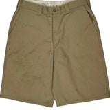 Dickies Shorts - 32W 11L Beige Cotton Blend
