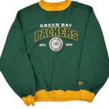 Green Bay Packers Lee Sport Nfl Sweatshirt - XL Green Cotton