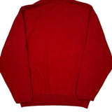 Polo By Ralph Lauren Sweatshirt - Large Red Cotton