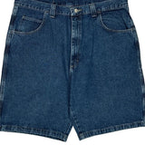 Wrangler Denim Shorts - 36W 10L Blue Cotton