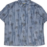 Batik Bay Hawaiian Shirt - XL Blue Viscose
