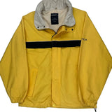 Vintage Nautica Windbreaker - XL Yellow Cotton Blend
