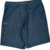 Oakley Cargo Shorts - 38W 10L Blue Cotton