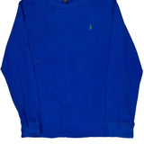 Polo By Ralph Lauren Long Sleeve T-Shirt - XL Blue Cotton