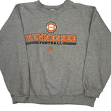 Tennessee Football Adidas Football Sweatshirt - Large Grey Cotton