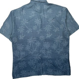 Campia Hawaiian Shirt - XL Blue Viscose