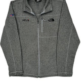 Helix The North Face Fleece - Large Gray Polyester
