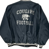 Cougars West Ark Football Varsity Jacket - 2XL Navy Nylon