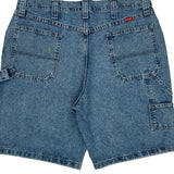 Levis Denim Shorts - 36W 10L Blue Cotton