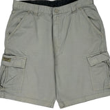 Wrangler Cargo Shorts - 32W 10L Grey Cotton