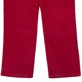 Age 4 Lee Trousers - XS Red Cotton