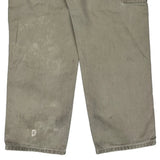 Dickies Carpenter Trousers - 36W 30L Beige Cotton