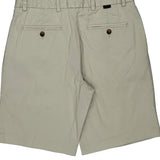 Greg Norman Shorts - 32W 10L Beige Cotton Blend