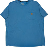 Carhartt Force Carhartt T-Shirt - 2XL Blue Cotton