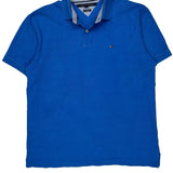 Tommy Hilfiger Polo Shirt - XL Blue Cotton