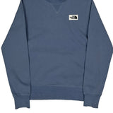 The North Face Sweatshirt - XS Blue Cotton