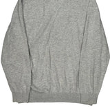 Lacoste V-Neck Sweater - XL Gray Cotton
