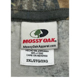 Mossy Oak Camo T-Shirt - 2XL Camo Cotton