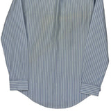 Ralph Lauren Striped Shirt - Small Blue Cotton