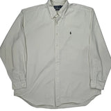 Blake Ralph Lauren Shirt - XL Cream Cotton