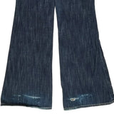 True Religion Flared Jeans - 31W 32L Dark Wash Cotton