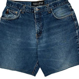 Guess Denim Shorts - 32W 8L Blue Cotton