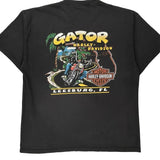 Leesburg, Fl Harley Davidson Graphic T-Shirt - XL Black Cotton