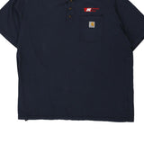 Carhartt T-Shirt - XL Navy Cotton