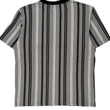 Guess Striped T-Shirt - Medium Grey Cotton