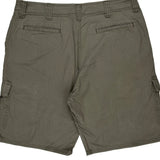 Wrangler Cargo Shorts - 36W 10L Grey Cotton