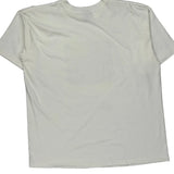 Gap Single Stitch T-Shirt - Large White Cotton