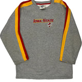 Age 13-14 Iowa State Cyclones Lee Sport College Long Sleeve T-Shirt - XL Grey Cotton