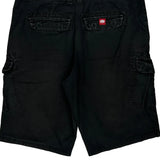 Ecko Unltd Cargo Shorts - 34W 10L Black Cotton