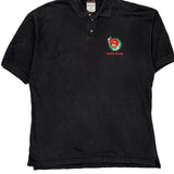 Red M&M Character M&M Graphic Polo Shirt - XL Black Cotton