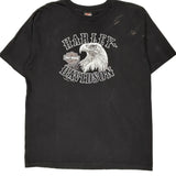 Knoxville Harley Davidson Graphic T-Shirt - 2XL Black Cotton