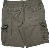 Tommy Hilfiger Cargo Shorts - 33W 10L Grey Cotton