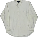 Ralph Lauren Shirt - Large Cream Cotton