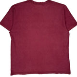 Dickies T-Shirt - XL Burgundy Cotton