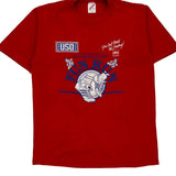 USo Fun Run Jerzees Single Stitch T-Shirt - Large Red Cotton Blend