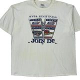 Wnba Semifinals Champion Graphic T-Shirt - 2XL White Cotton