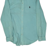 Polo By Ralph Lauren Shirt - Medium Blue Cotton